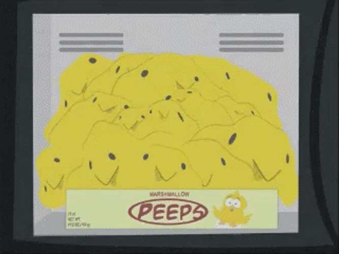 Easter South Park Peeps GIF
