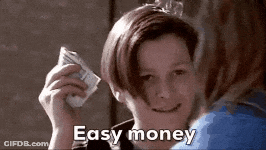 Easy Money Terminator 2 GIF