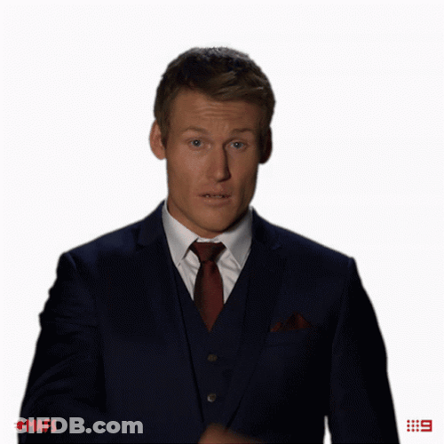 Easy Sebastian Brushing Shoulder Off GIF