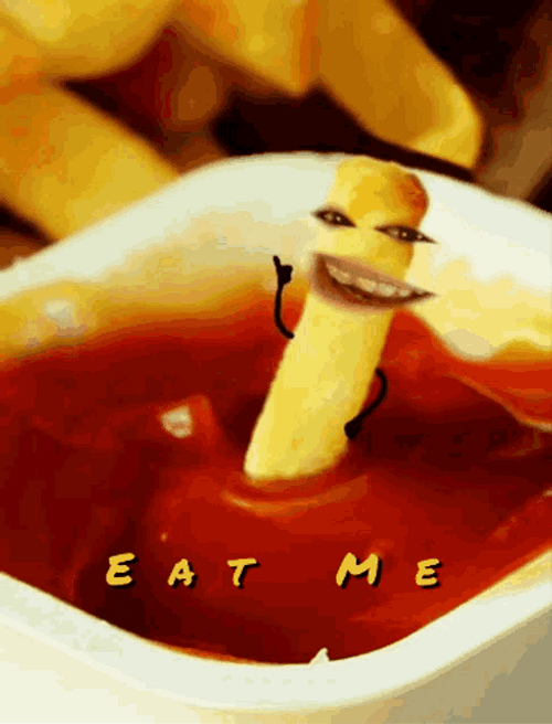 Eat Me French Fries GIF