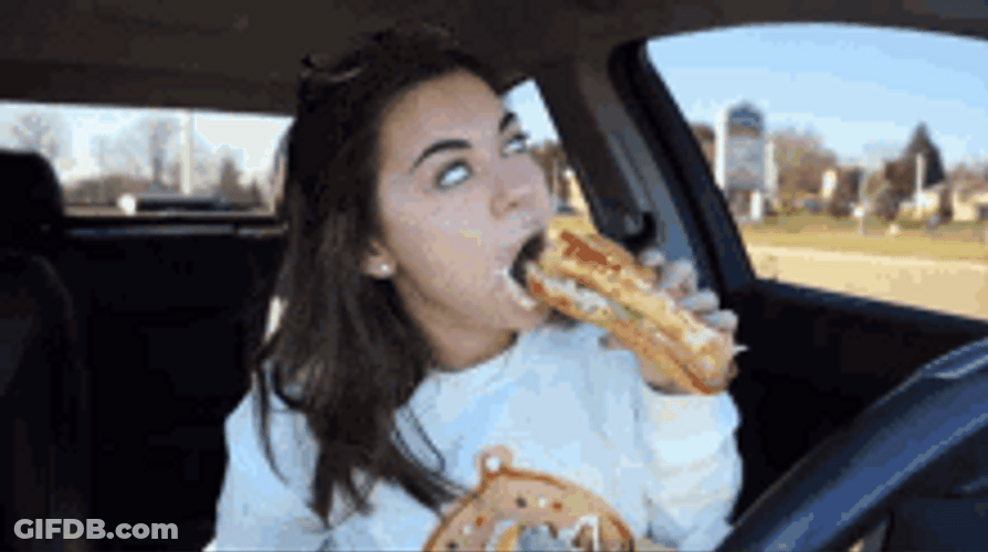 Eating A Sandwich GIF