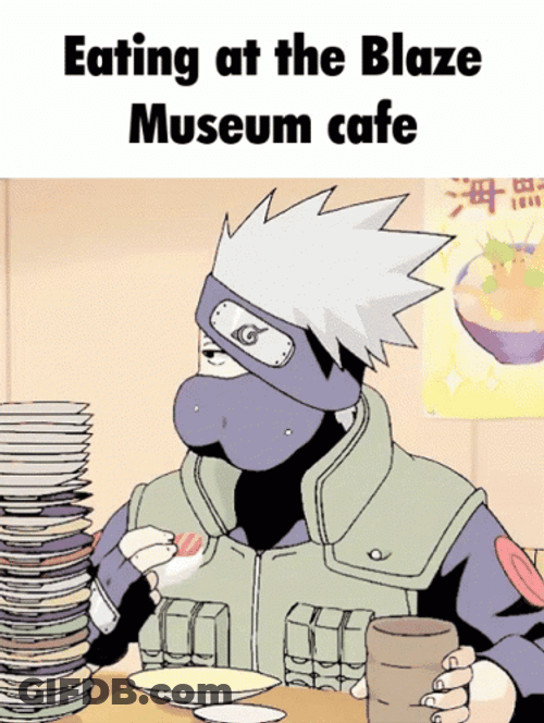 Eating At Blaze Museum Cafe GIF