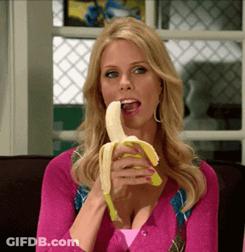 Eating Banana GIF