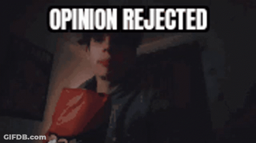 Eating Boy Opinion Rejected GIF