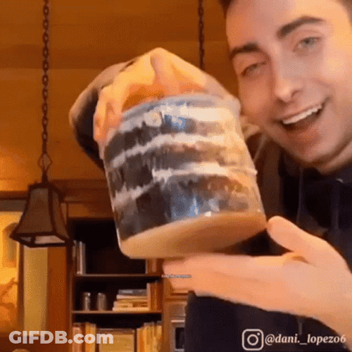 Eating Cake GIF