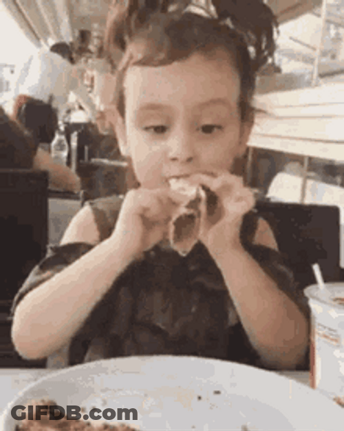 Eating Happy Dance GIF