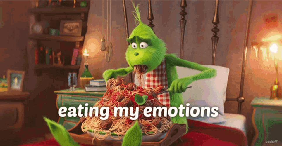 Eating My Emotions GIF