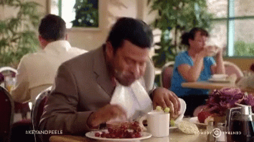 Eating Out Jordan Peele Excited GIF