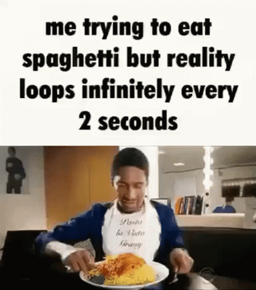 Eating Out Trying To Eat Spaghetti Meme GIF