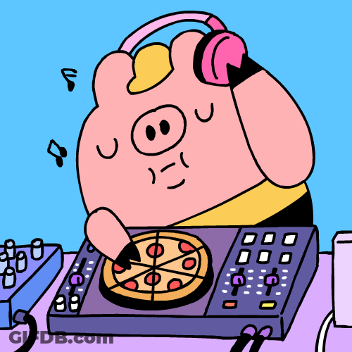 Eating Pig Feels Dj Screw Beat GIF