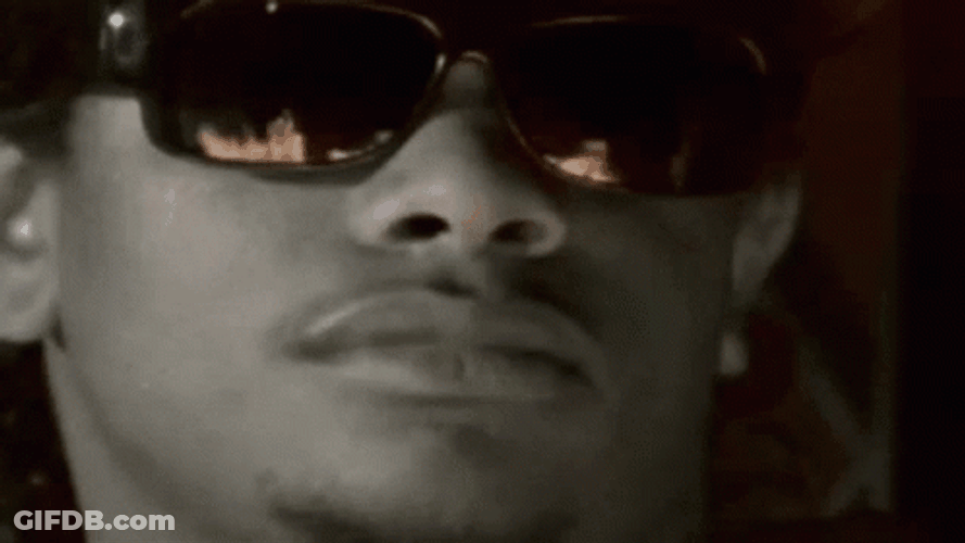 Eazy E Fire Reflection On Sunglasses GIF