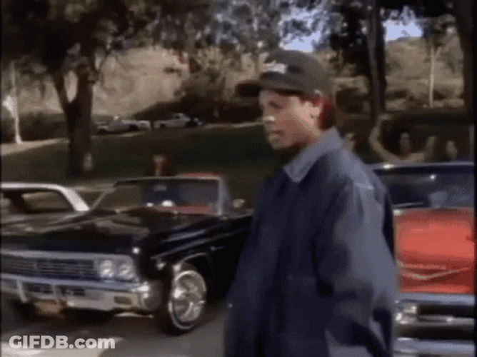 Eazy E Vintage Car Background Music Video GIF