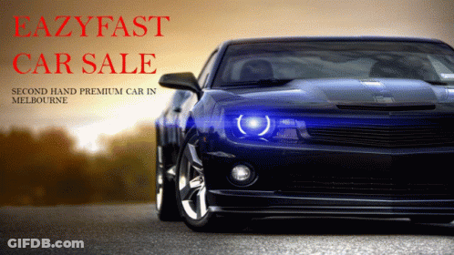 Eazyfast Car Sale Second Hand Premium Car In Melbourne Is Advertised GIF