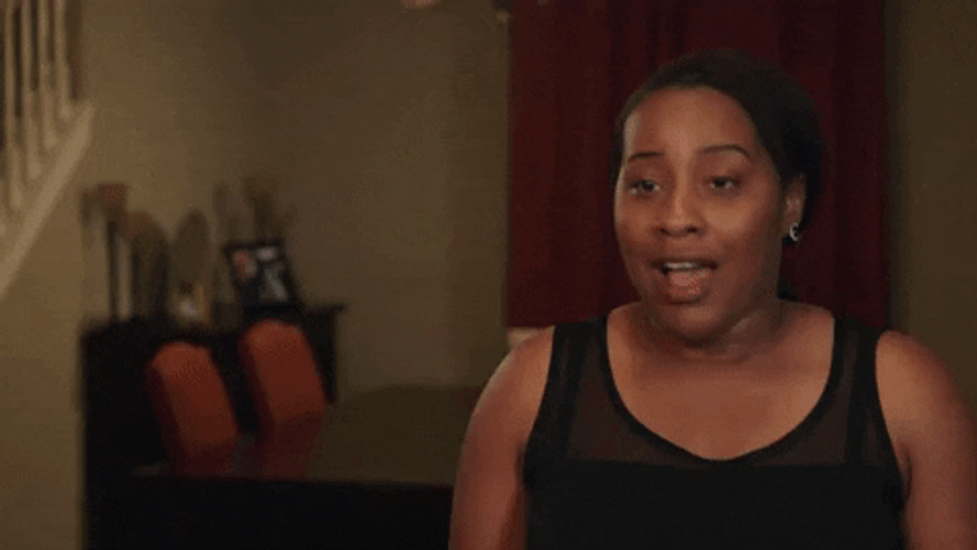 Ebony Confident About Herself GIF