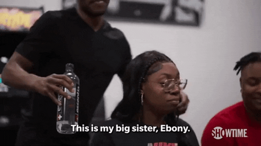 Ebony Is Big Sister GIF
