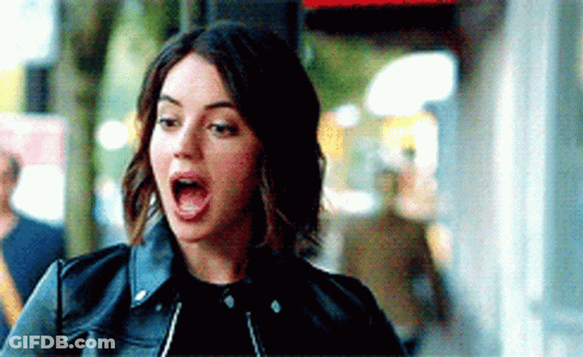 Ecstatic Adelaide Kane Wearing Leather Jacket GIF