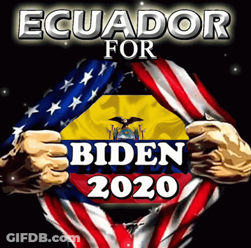 Ecuador Biden 2020 US Elections GIF