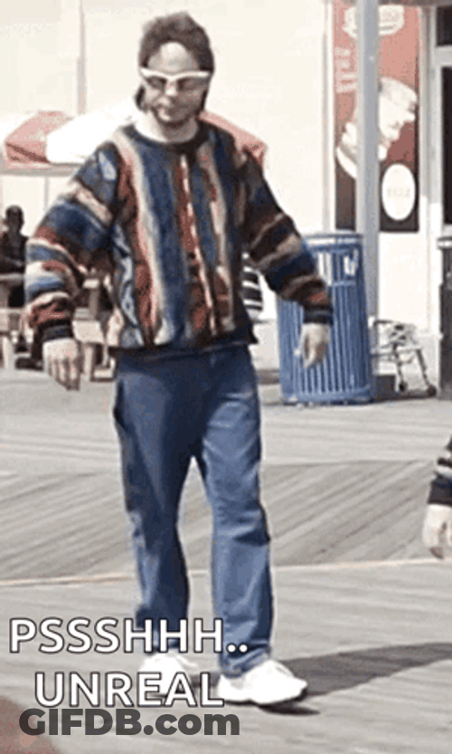 Ed Bassmaster Kicks Air Uhh So Unreal GIF