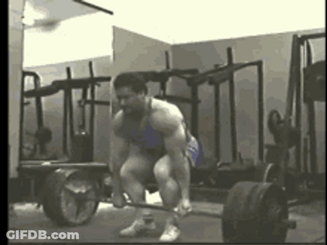 Ed Coan Fainting After Deadlifting GIF