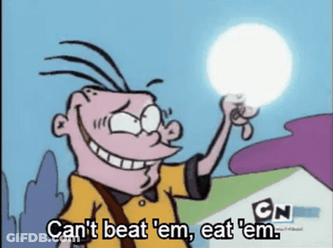 Ed Edd N Eddy Eating Moon GIF