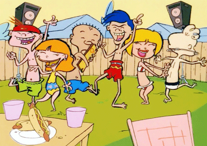Ed Edd N Eddy Party GIF