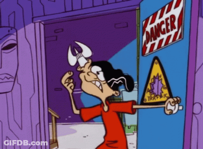 Ed Edd N Eddy Shocking Moment GIF