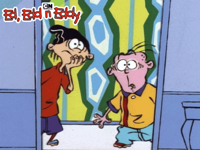 Ed Edd N Eddy Slamming Door GIF