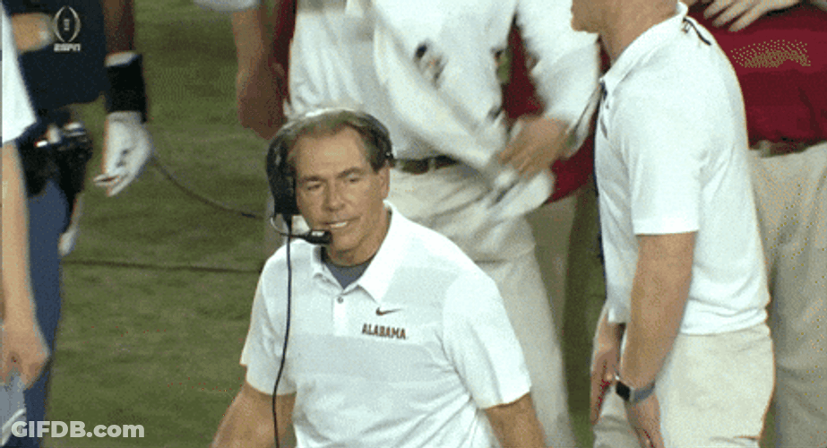 Ed Orgeron Coaching Staff Gets Mad GIF