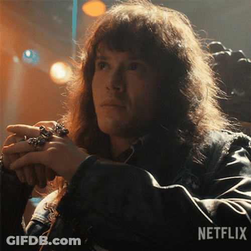 Eddie Munson Absolutely Not GIF