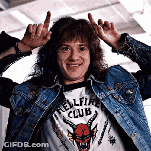 Eddie Munson Cute Smile GIF