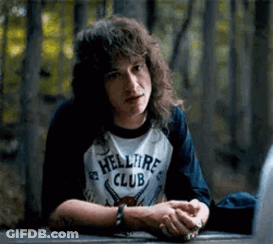 Eddie Munson Got A Heart Attack GIF