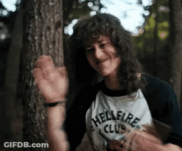 Eddie Munson Turn Around You GIF
