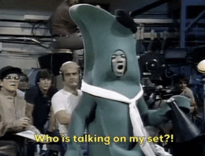 Eddie Murphy As Gumby Be Quiet GIF