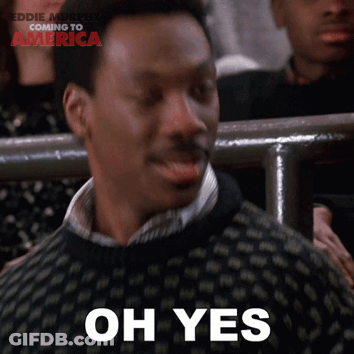 Eddie Murphy Big Smile Oh Yes GIF
