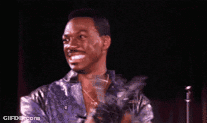 Eddie Murphy Clapping Stand Up Comedy GIF