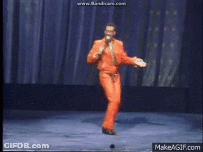 Eddie Murphy Dancing On Stage GIF