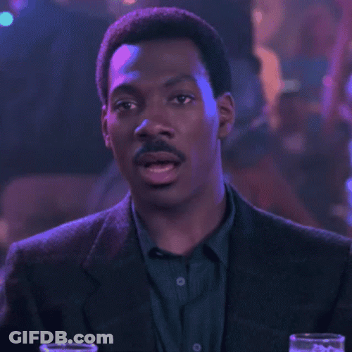 Eddie Murphy Dumbfounded Coming To America GIF
