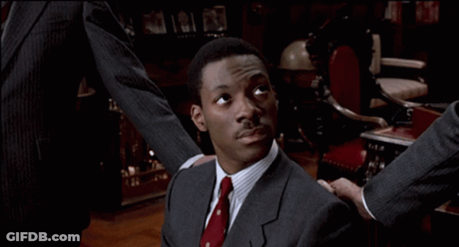 Eddie Murphy Intense Look Trading Places GIF