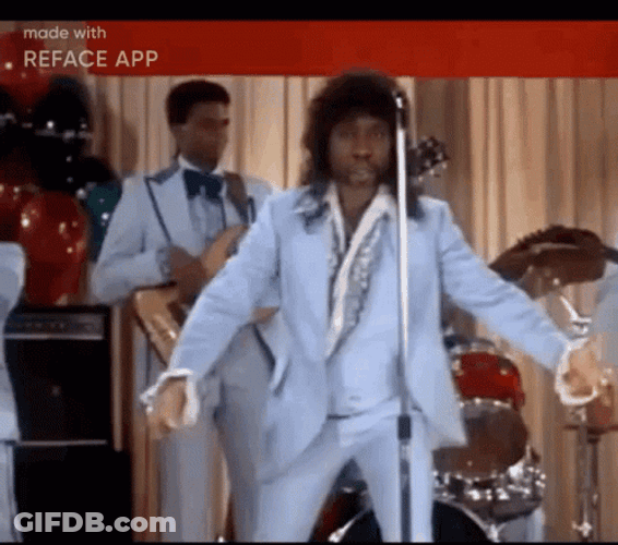 Eddie Murphy Playing Singer Randy Watson GIF