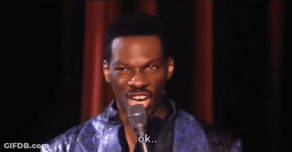 Eddie Murphy Raw Stand Up Comedy GIF