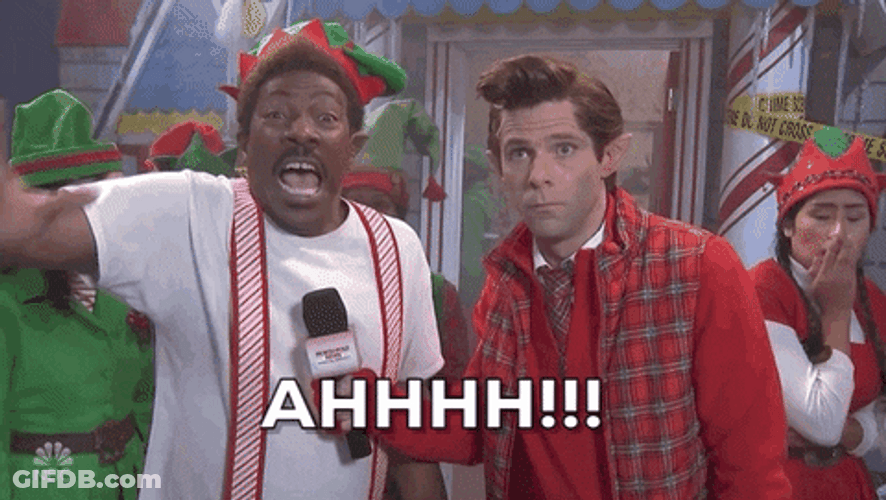 Eddie Murphy Running Away SNL GIF