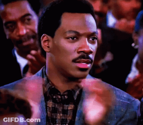 Eddie Murphy Sad Clapping GIF