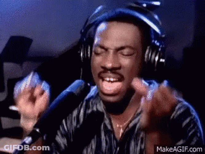 Eddie Murphy Singing Party All The Time GIF
