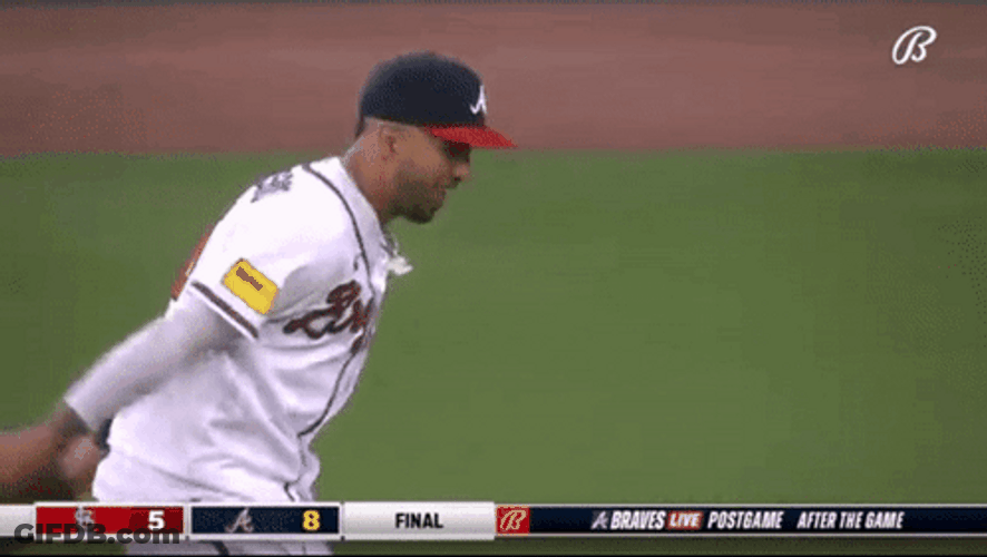 Eddie Rosario Cute Running GIF