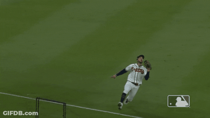 Eddie Rosario Sliding Catch GIF
