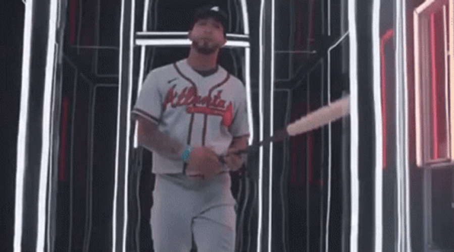 Eddie Rosario World Series Baseball GIF
