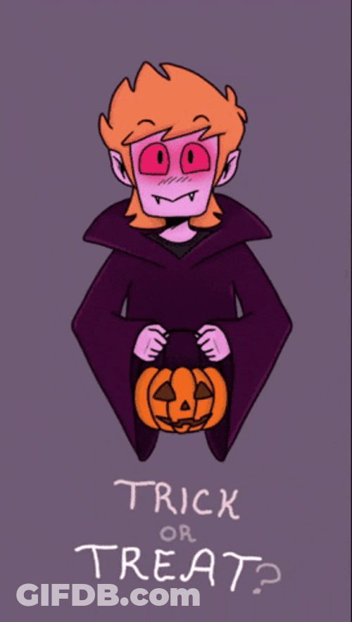 Eddsworld Trick Or Treat GIF