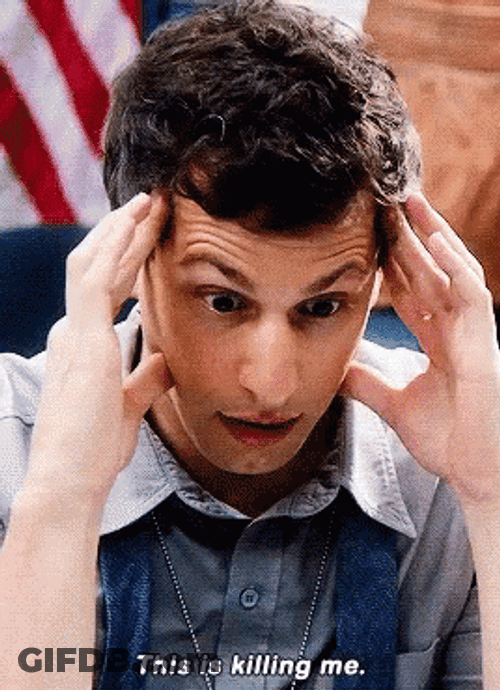 Edge Of My Seat Andy Samberg GIF