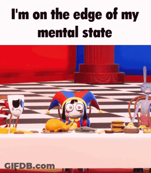 Edge Of My Seat Pomni GIF