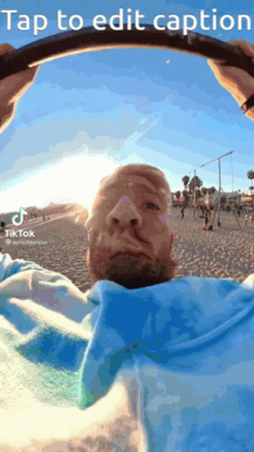 Edit Caption Bar Jump Stunt GIF